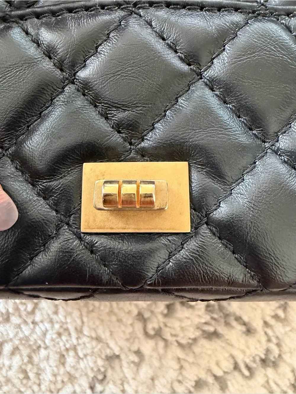 Chanel 2.55 Waist/Belt Quilted Flap Bag